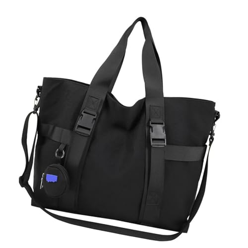 Wdbild Multi Kompartiment Crossbody Tasche Für Tägliche Pendelpendelaktivitäten Freien Tränenresistent Nylon Komfortable Gurt Crossbody Worktasche von Wdbild