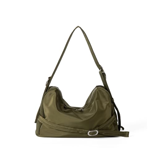 Wdbild Nylon Schultertasche Für Profis Multipocket Handtasche Top Geräumiger Arbeitstasche Daily Essentials Nylon Geldbeutel von Wdbild