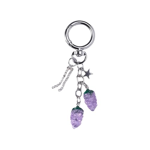 Wdbild Obstschlüsselkettenbeutel Reiz Für Frauen Geldbeutel Handtasche Rucksack Beutel Anhänger Charms Car Keyring Ästhetische Schlüsselbeutel Charms Bag Charms Accessoires von Wdbild