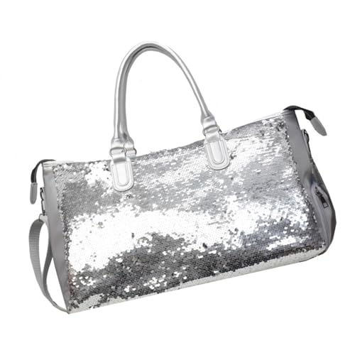 Wdbild Reisetasche, Pailletten Umhängetasche Reisetasche Fitnesstasche Turnbeutel Sporttasche Große Kapazität Reisetasche mit Schuhfach Wdbild Reisetasche, Pailletten Umhängetasche Reisetasche Fitnesstasche Turnbeutel Sporttasche Große Kapazität Reisetasche mit Schuhfach von Wdbild