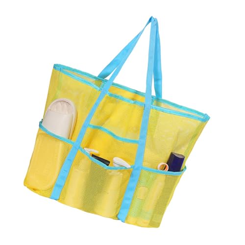 Stilvoller Strand Essentielles Bag Stoff Multi Funktionale Fächer Perfekt Für Reisende Schwimmer Outdoor Enthusiast Tragen Resistente Polyester Organizer Beutel von Wdbild