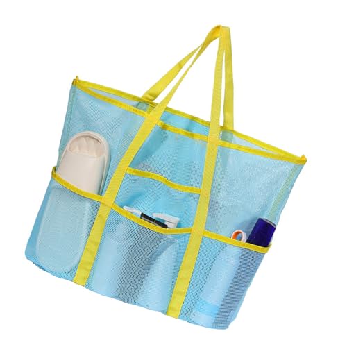 Stilvoller Strand Essentielles Bag Stoff Multi Funktionale Fächer Perfekt Für Reisende Schwimmer Outdoor Enthusiast Tragen Resistente Polyester Organizer Beutel von Wdbild