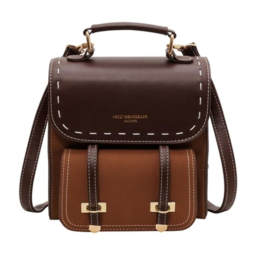 Wdbild Trendy Koreanisch Inspirierte Umhängetasche Mode Rucksäcke Freizeit Crossbody Bag Retro Ästhetische Geräumige Haupttasche Retro Koreanische Frauen Frauen von Wdbild