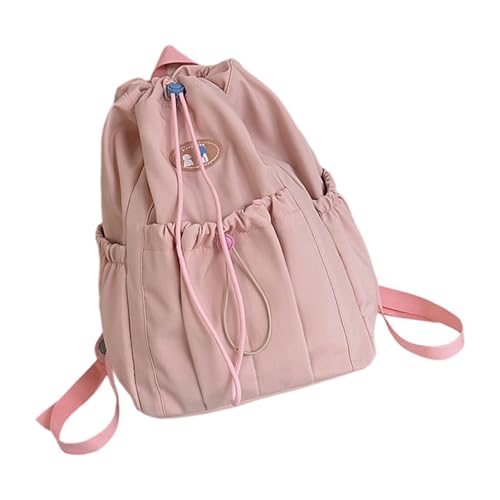 Wdbild Unisex Buchbeutel Mit Verstellbarem Riemen Geräumiger Innenrucksack Für Arbeitsschule Wanderung Und Lässige Pendlertasche Für Den Täglichen Gebrauch von Wdbild