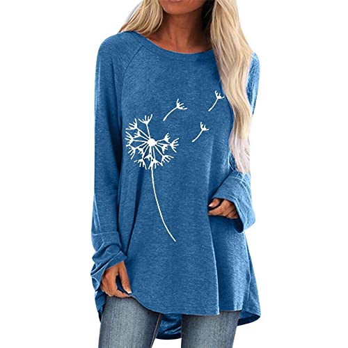 Summer Tunic Loose Top Tshirt Damen Sexy,Women Lace Blouse Long-Sleeved Women's Tops Baseball Long Shirt Casual Loose Colour Block Pullover Blouses Tunics Shirt von Wdgfv