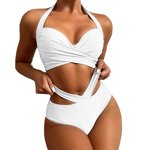 Wdgfv Badeanzug Damen GroßE GroßE,Bauchweg Frau Bademode Tankini Damen Bikini Kinder MäDchen Bikini Damen GroßE BrüSte Schwarz Bikini Baby MäDchen Dunkelblau Bikini Damen Bauchweg von Wdgfv