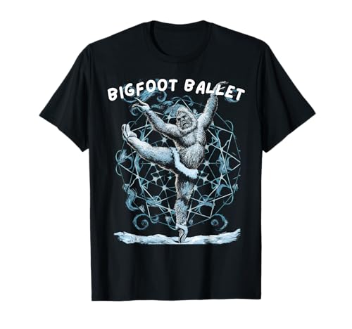 Lustiges Bigfoot Ballett für Herren, verrücktes Weihnachts-Meme T-Shirt Lustiges Bigfoot Ballett für Herren, verrücktes Weihnachts-Meme T-Shirt von We Anomaly