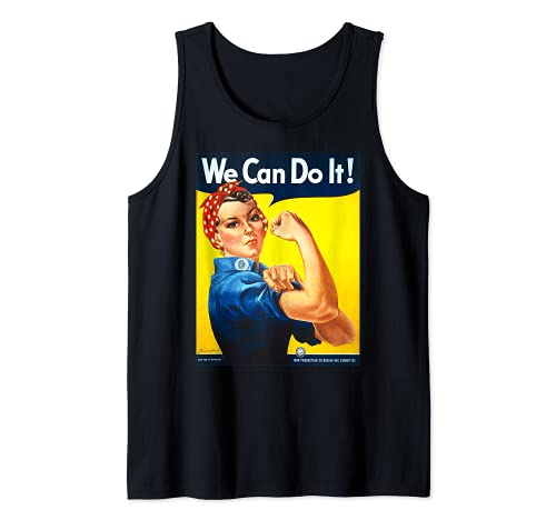 We Can Do It Poster Rosie The Riveter Girl Tank Top We Can Do It Poster Rosie The Riveter Girl Tank Top von We Can Do It