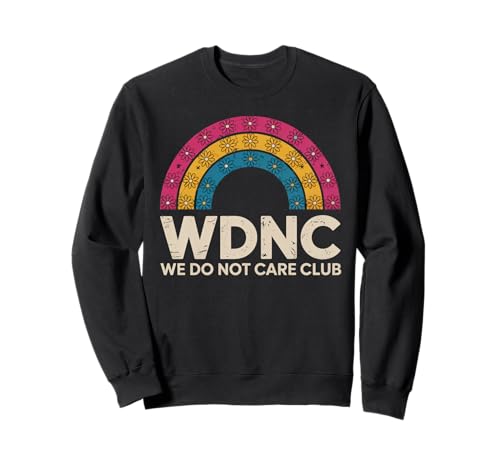 Regenbogen We Do Not Care Club Fanartikel Wdnc Merch Wdnc Club für Damen Sweatshirt von We Do Not Care Club Merchandise Wdnc Club Merch