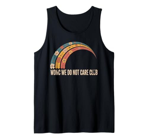Regenbogen We Do Not Care Club Fanartikel Wdnc Merch Wdnc Club für Damen Tank Top von We Do Not Care Club Merchandise Wdnc Club Merch