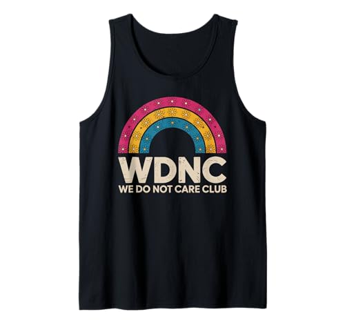 Regenbogen We Do Not Care Club Fanartikel Wdnc Merch Wdnc Club für Damen Tank Top von We Do Not Care Club Merchandise Wdnc Club Merch