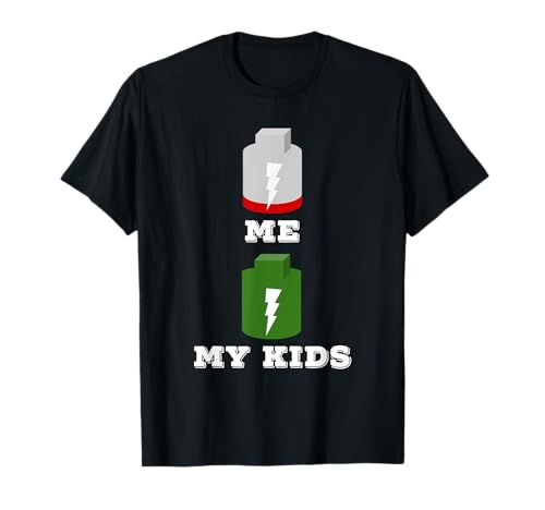 Lustiges No Energy Left From Kids Battery T-Shirt T-Shirt Lustiges No Energy Left From Kids Battery T-Shirt T-Shirt von We Like Tees