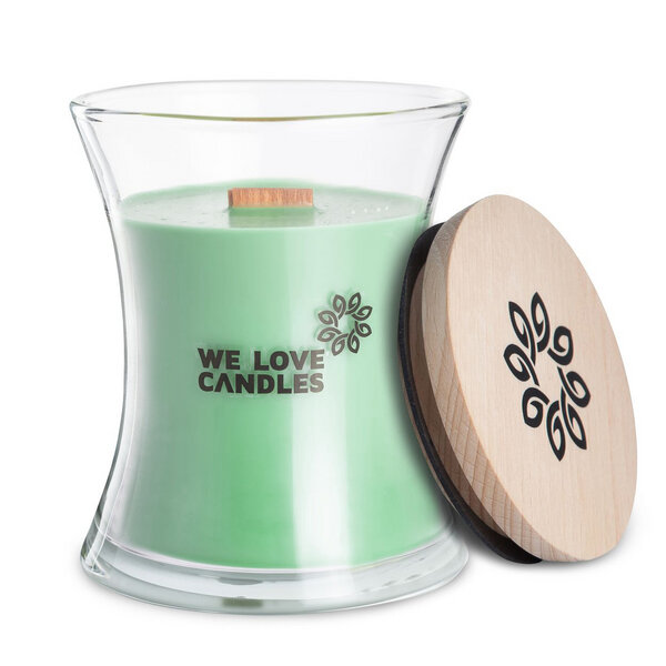 We Love Candles Duftkerze Fresh Grass aus Sojawachs, 100% vegan von We Love Candles