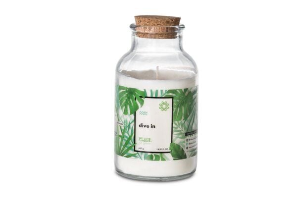 We Love Candles Duftkerze GoGreen "Dive In" aus Sojawachs, 100% vegan von We Love Candles