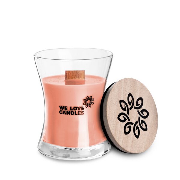 We Love Candles Duftkerze Rhubarb & Lilly aus Sojawachs, 100% vegan von We Love Candles