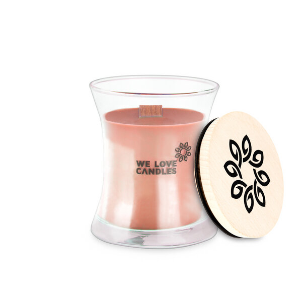 We Love Candles Duftkerze Wood & Whisky aus Sojawachs, 100% vegan von We Love Candles