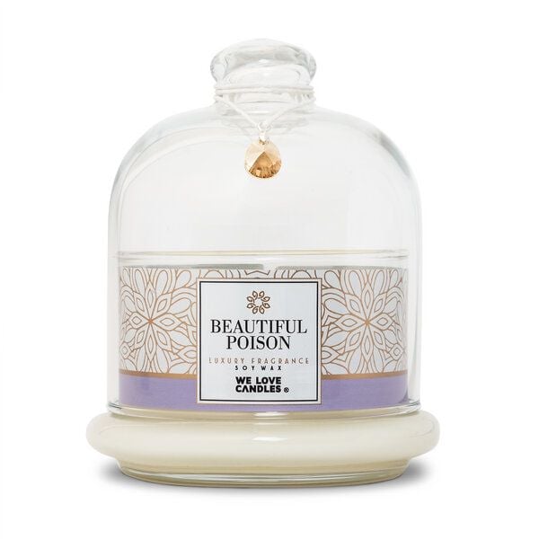 We Love Candles Luxuriöse Duftkerze "BEAUTIFUL POISON" aus Sojawachs, 100% vegan von We Love Candles