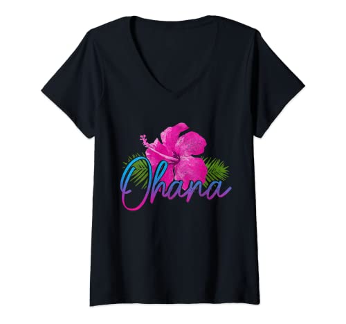 Damen Hawaii Aloha Hibiskus Hawaiianische Inseln Surfer Souvenir T-Shirt mit V-Ausschnitt Damen Hawaii Aloha Hibiskus Hawaiianische Inseln Surfer Souvenir T-Shirt mit V-Ausschnitt von We Love Hawaii - Aloha Apparel Co.