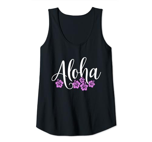 Damen Aloha Hawaiian Hibiskusblume Surfer Maui Kauai Hawaii Tank Top Damen Aloha Hawaiian Hibiskusblume Surfer Maui Kauai Hawaii Tank Top von We Love Hawaii - Aloha Co.