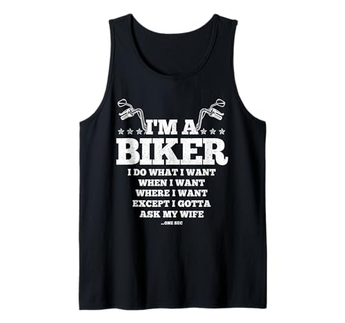 Herren Lustiger Biker Do What I Want Ehemann Ehefrau Motorrad Tank Top Herren Lustiger Biker Do What I Want Ehemann Ehefrau Motorrad Tank Top von We Love Motorcycles - Biker Apparel & Gifts
