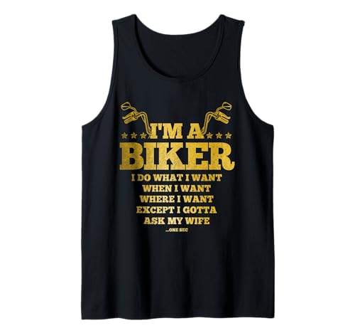 Herren Lustiger Biker Do What I Want Ehemann Ehefrau Motorrad Tank Top Herren Lustiger Biker Do What I Want Ehemann Ehefrau Motorrad Tank Top von We Love Motorcycles - Biker Apparel & Gifts