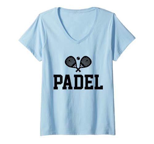 Damen Padel T-Shirt mit V-Ausschnitt Damen Padel T-Shirt mit V-Ausschnitt von We Love Padel