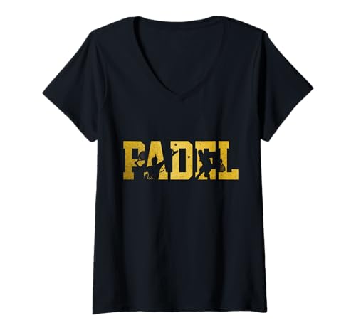 Damen Padel T-Shirt mit V-Ausschnitt Damen Padel T-Shirt mit V-Ausschnitt von We Love Padel