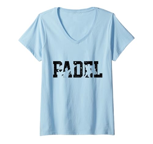 Damen Padel T-Shirt mit V-Ausschnitt Damen Padel T-Shirt mit V-Ausschnitt von We Love Padel