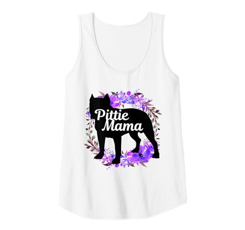 Damen Pitbull Mom Pittie Mama Hundeliebhaber lustiges Muttertagsgeschenk Tank Top Damen Pitbull Mom Pittie Mama Hundeliebhaber lustiges Muttertagsgeschenk Tank Top von We Love Pitbulls - Apparel & Gifts