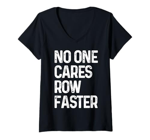 Damen Ruderboot Crew Funny Rower Coxswain Sculling T-Shirt mit V-Ausschnitt Damen Ruderboot Crew Funny Rower Coxswain Sculling T-Shirt mit V-Ausschnitt von We Love Rowing - Apparel & Gifts