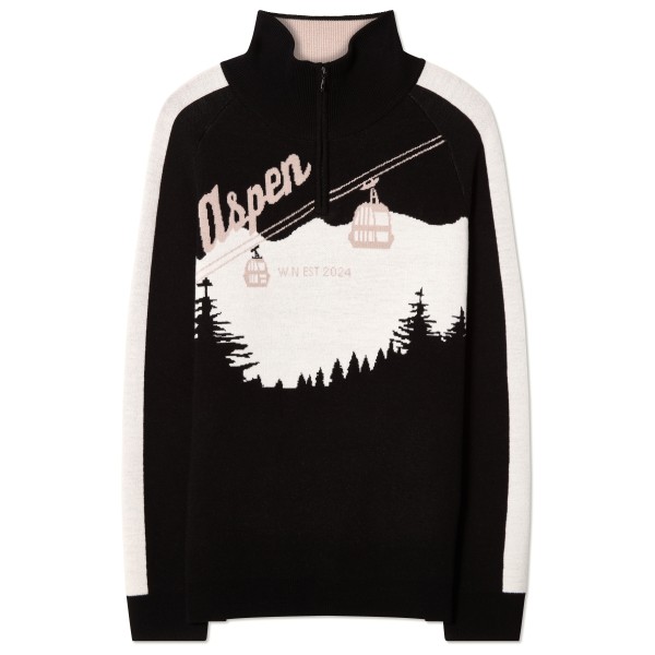 We Norwegians - Afterski Sweater - Merinopullover Gr L schwarz von We Norwegians