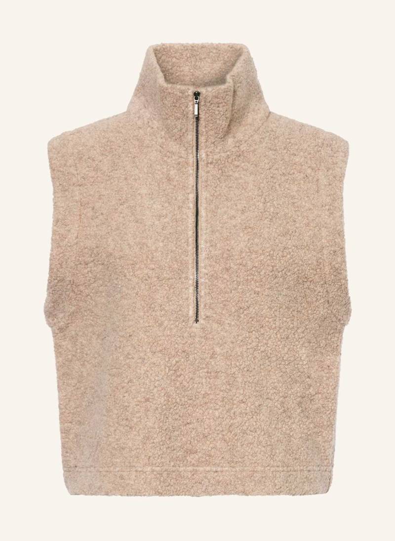 We Norwegians Fleece-Troyer Alta Aus Merinowolle beige von We Norwegians