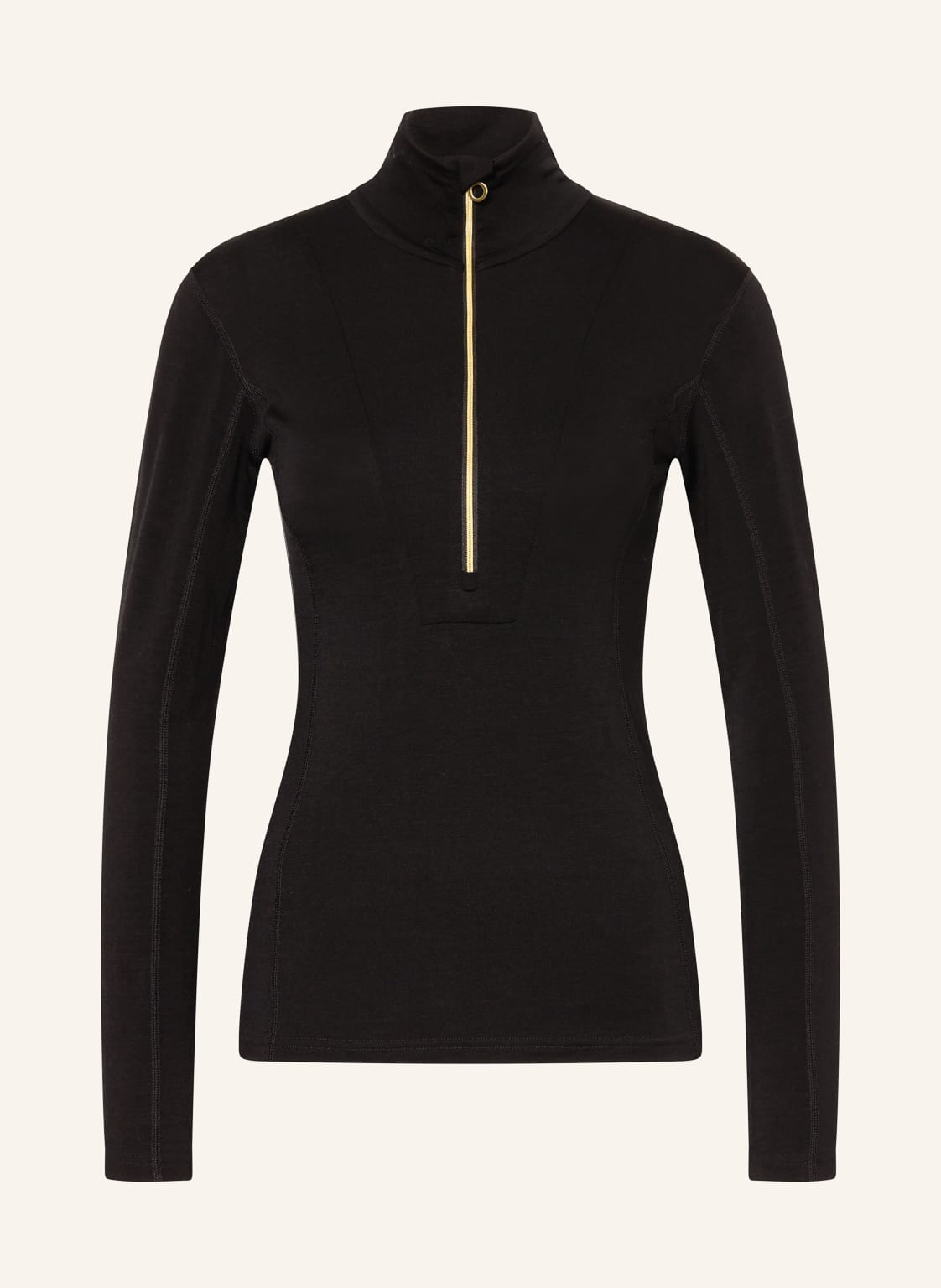 We Norwegians Funktionswäsche-Shirt Sno Aus Merinwolle schwarz von We Norwegians