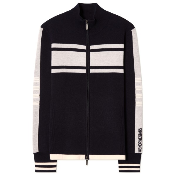 We Norwegians - Rocky FullZip - Merinojacke Gr XXL schwarz von We Norwegians