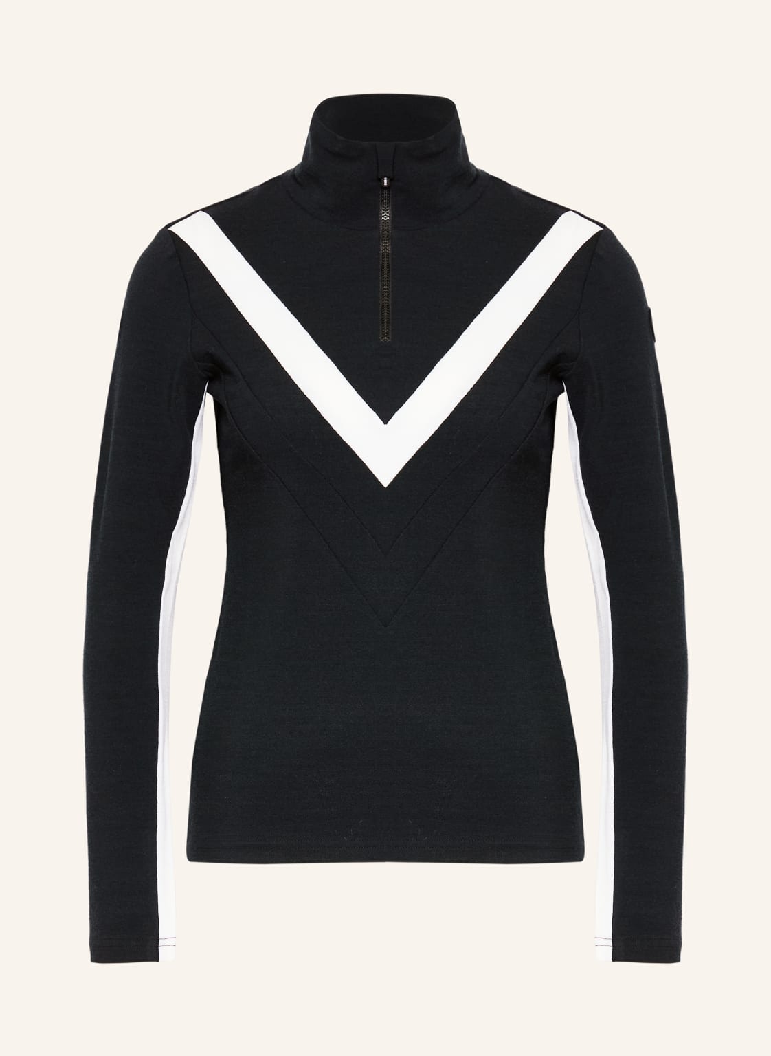 We Norwegians Unterziehrolli Voss Aus Merinowolle schwarz von We Norwegians