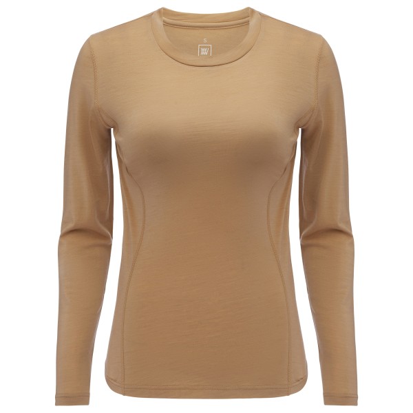 We Norwegians - Women's Snø Crewneck - Merinolongsleeve Gr L beige von We Norwegians