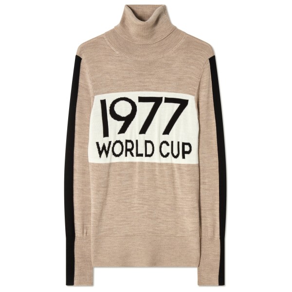 We Norwegians - Women's Worldcup Sweater - Merinopullover Gr S beige von We Norwegians