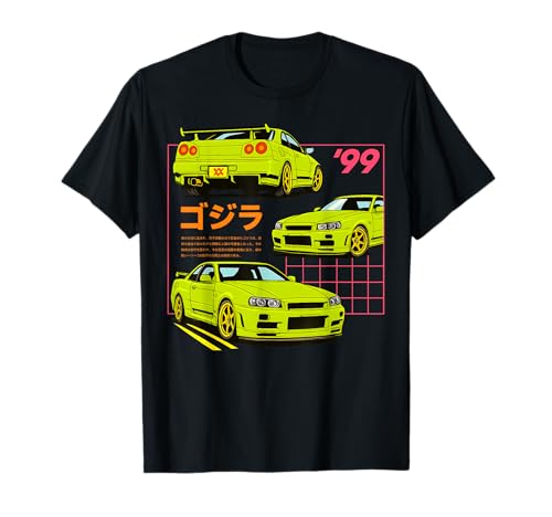 Japanische JDM Tokyo Japan Drift Race Car Grafik Jungen Mädchen T-Shirt Japanische JDM Tokyo Japan Drift Race Car Grafik Jungen Mädchen T-Shirt von We Race Apparel