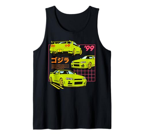 Japanische JDM Tokyo Japan Drift Race Car Grafik Jungen Mädchen Tank Top Japanische JDM Tokyo Japan Drift Race Car Grafik Jungen Mädchen Tank Top von We Race Apparel