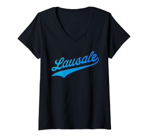 Damen Lausale - Für alle kleinen Lausbuben und Lausdirndln T-Shirt mit V-Ausschnitt von We love Kärnten Shop