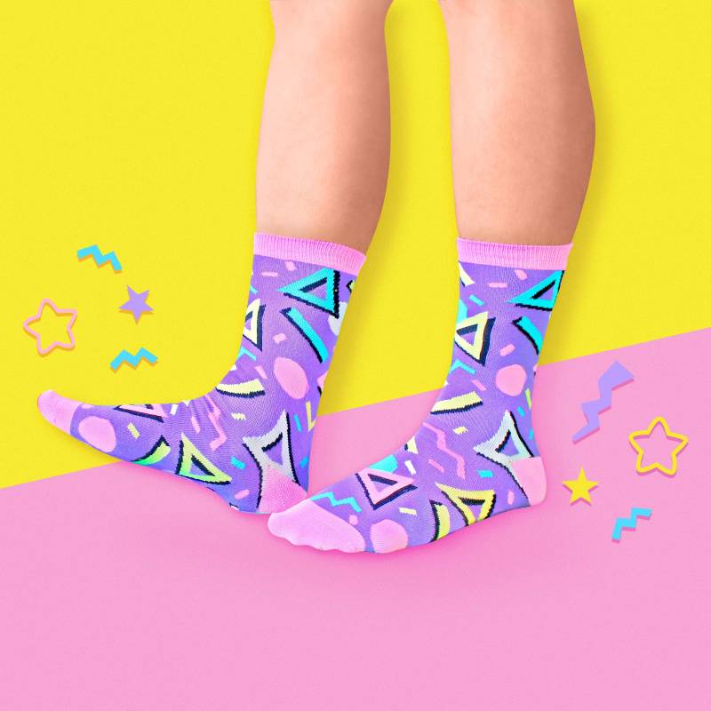 Unisex Baumwolle Stricksocken - 90Er Jahre Inspiriert Kawaii Einheitsgröße von WeAreExtinct