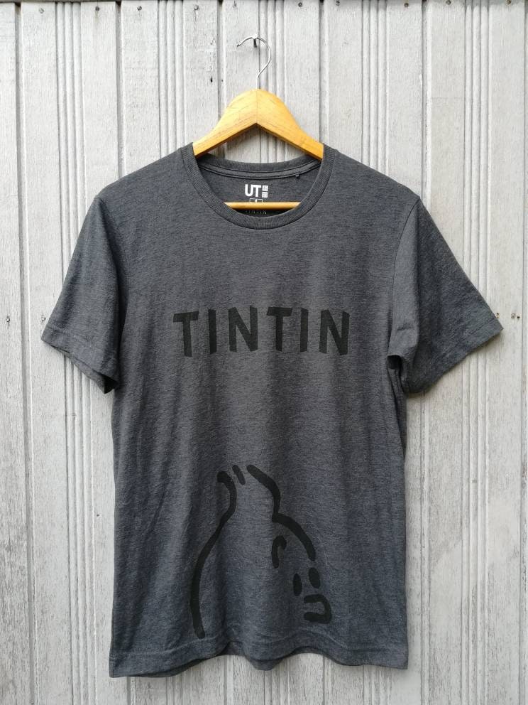 Die Abenteuer Von Tintin T-Shirt Mittlerer Größe Die Abenteuer Von Tintin T-Shirt Mittlerer Größe von WeAreThriftShop