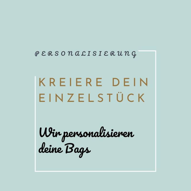 Personalisierung - Wetbag Mit Namen Oder Wunschtext von WeBaDaLEINAD