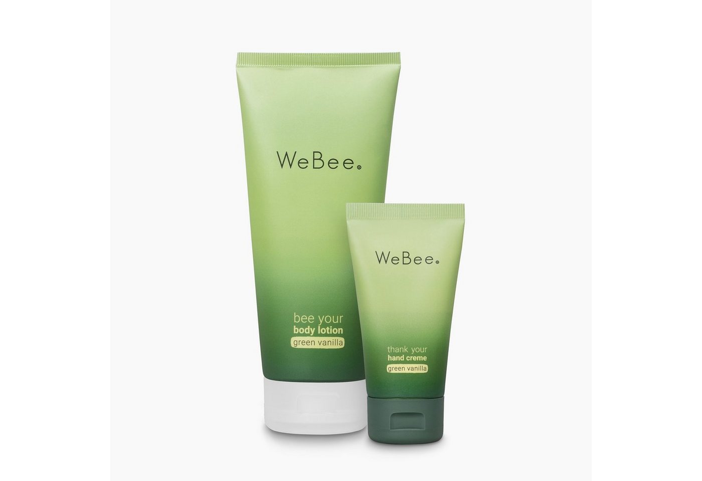 WeBee Bodylotion green vanilla duo - Handcreme & Bodylotion von WeBee