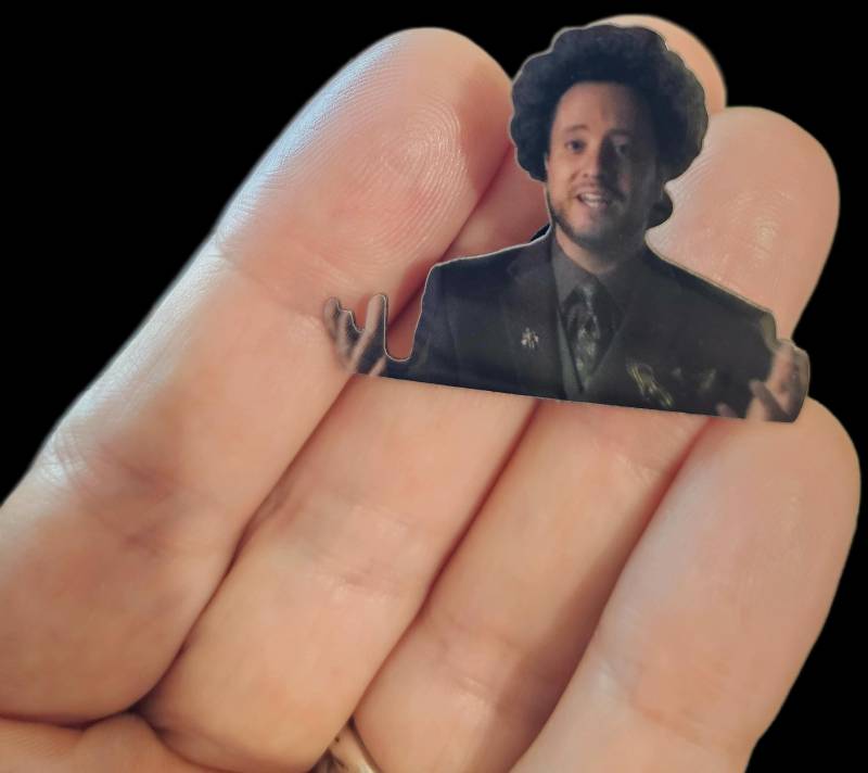 Aliens Giorgio Scifi Sci Fi Alien Ufo Anstecknadel von WeGotPinsMerch