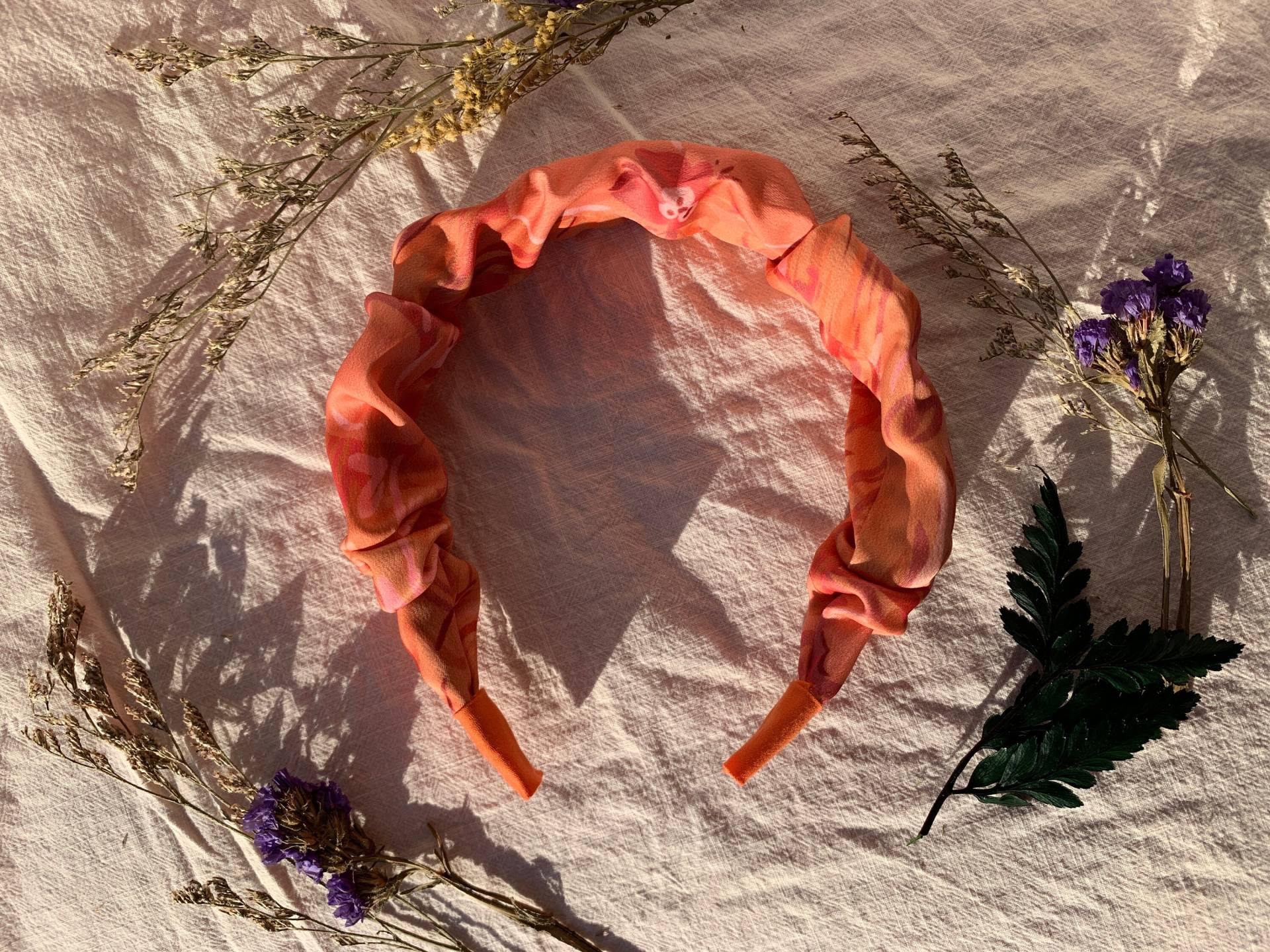 Rütten Satin Stirnbänder | Recycelter Herbst Stirnband Haar Accessoire Rütten Satin Stirnbänder | Recycelter Herbst Stirnband Haar Accessoire von WeMadeThisStudio