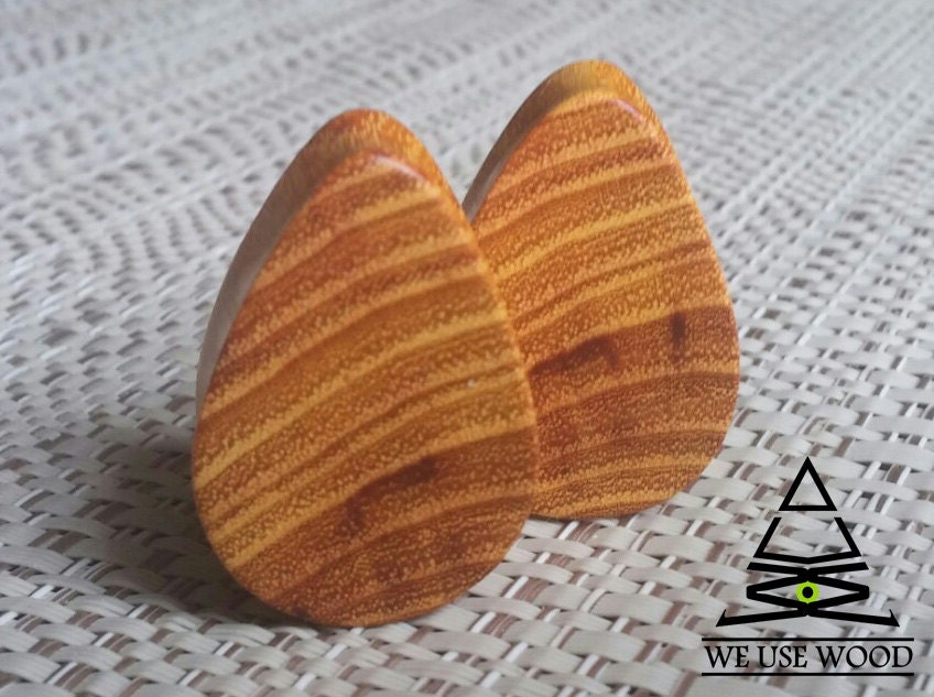 Osage Orange Plugs Handgefertigte Holz Ohr Durchmesser 5mm - 65mm Osage Orange Plugs Handgefertigte Holz Ohr Durchmesser 5mm - 65mm von WeUseWood