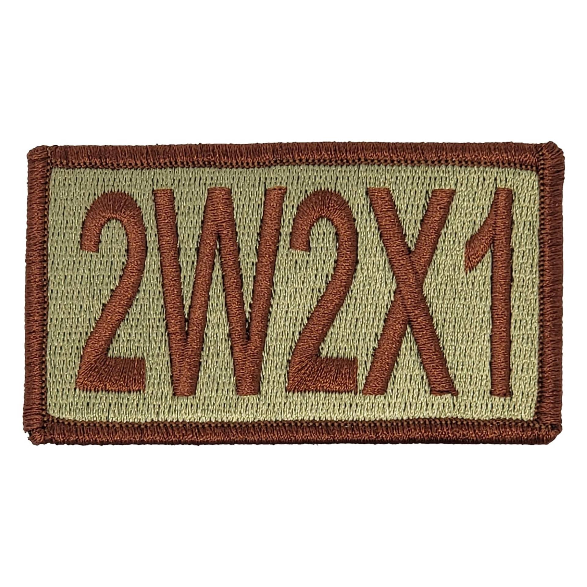 2W2x1 Duty Identifier Tab/Patch von WeaponzOnline