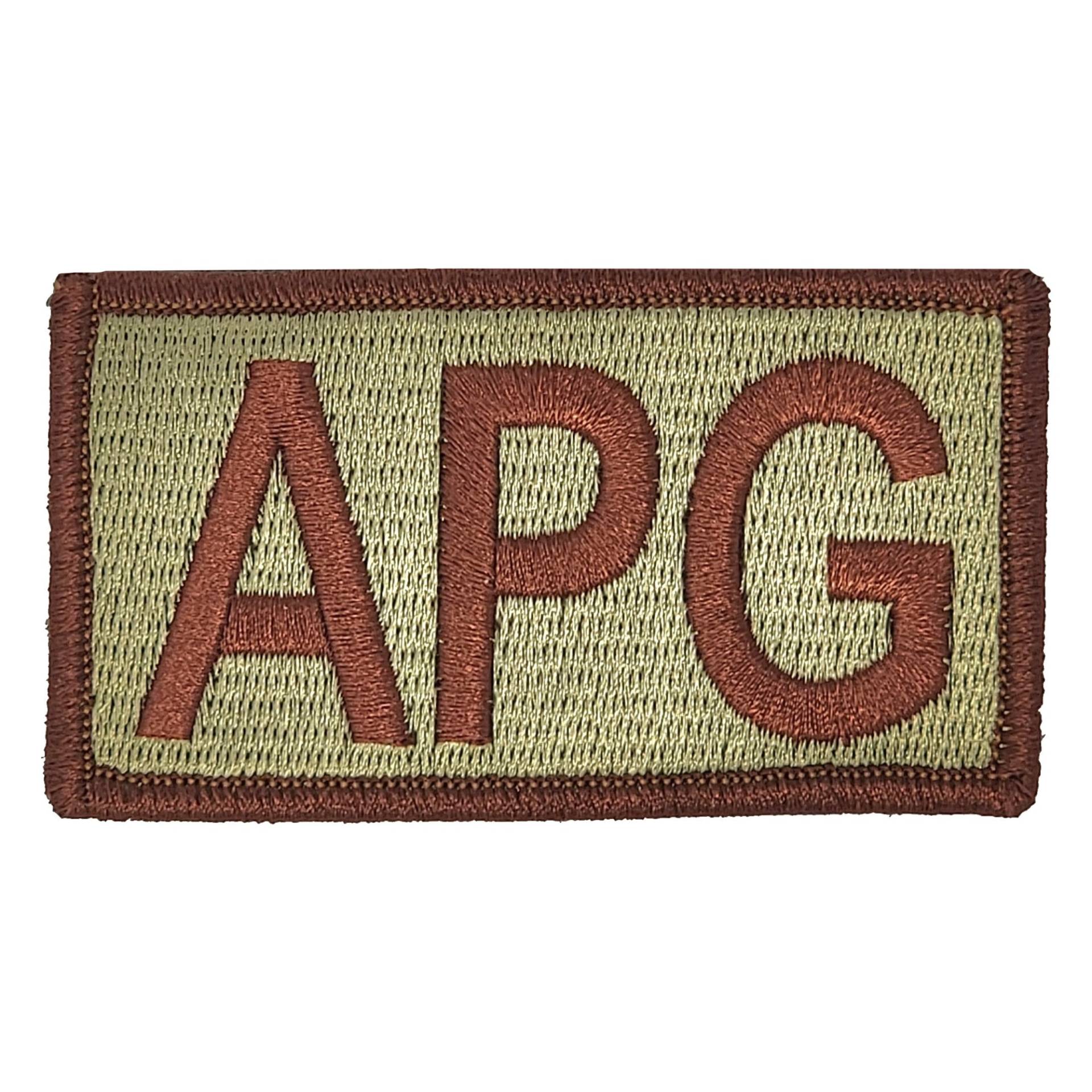 Apg Duty Identifier Tab/Aufnäher von WeaponzOnline