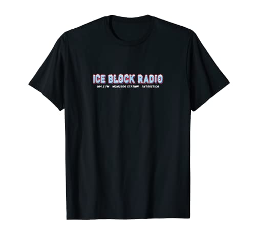 Herren Antarctica McMurdo Station, US Antarktis-Programm, Eisradio T-Shirt Herren Antarctica McMurdo Station, US Antarktis-Programm, Eisradio T-Shirt von Wear Antarctica